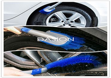 cepillo de limpieza de ruedas de coche