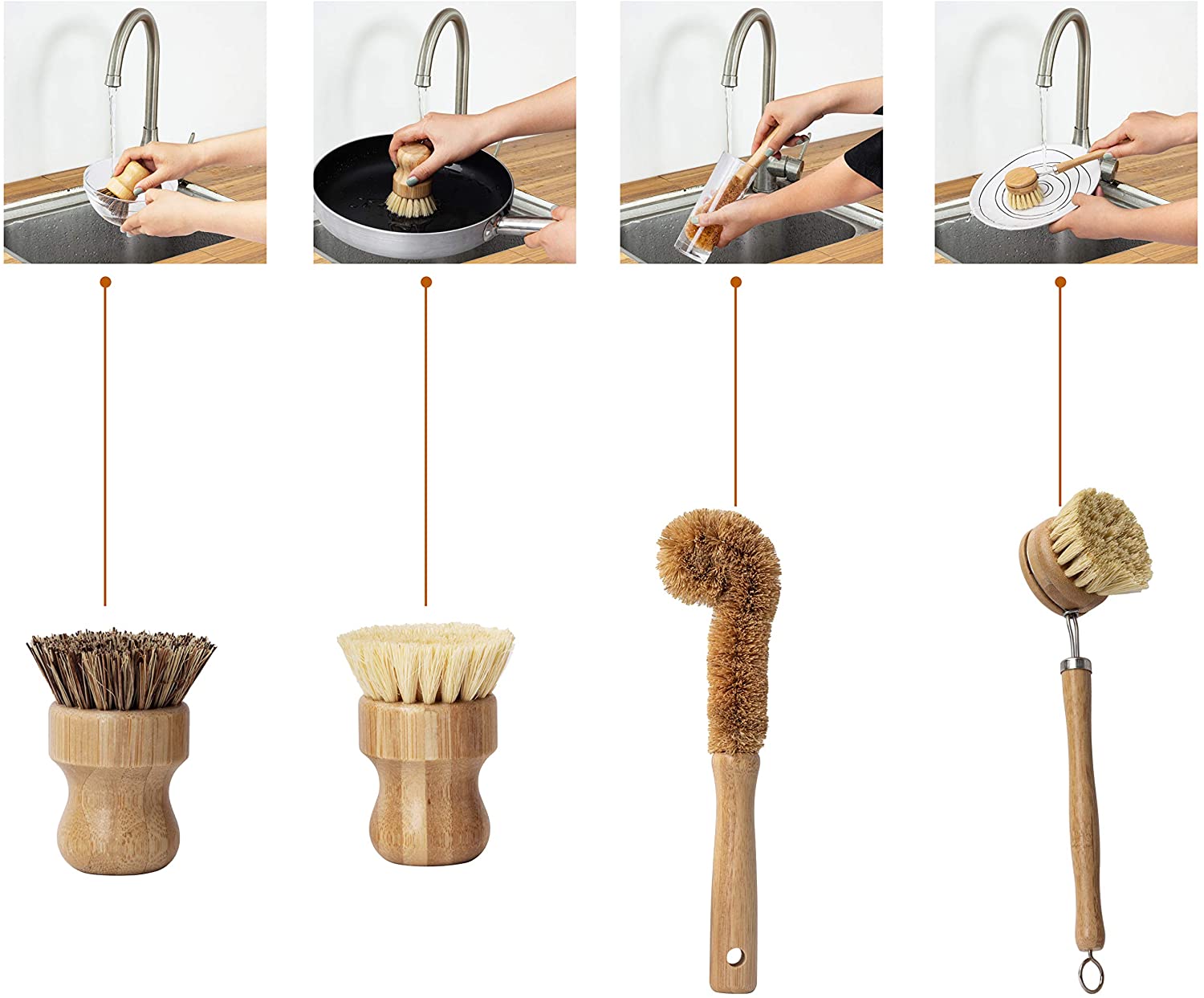 ¡Fabricante de cepillos para platos de bambú cerca de usted!