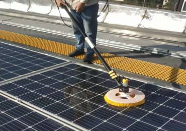 cepillo de limpieza de paneles solares de alta calidad de dion